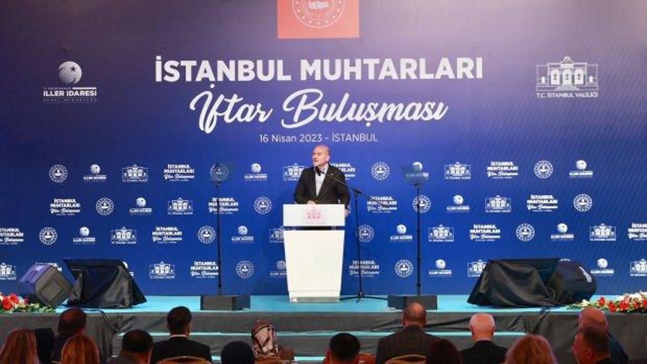 İ&ccedil;işleri Bakanı Soylu: İlk kez y&uuml;zde 15'lik bir d&uuml;ş&uuml;ş oldu