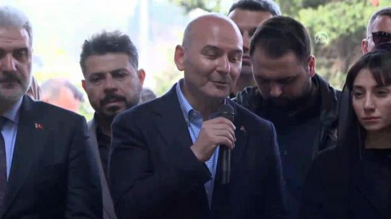 İçişleri Bakanı Soylu, 8. Cumhurbaşkanı Turgut Özal'ın kabrini ziyaret etti