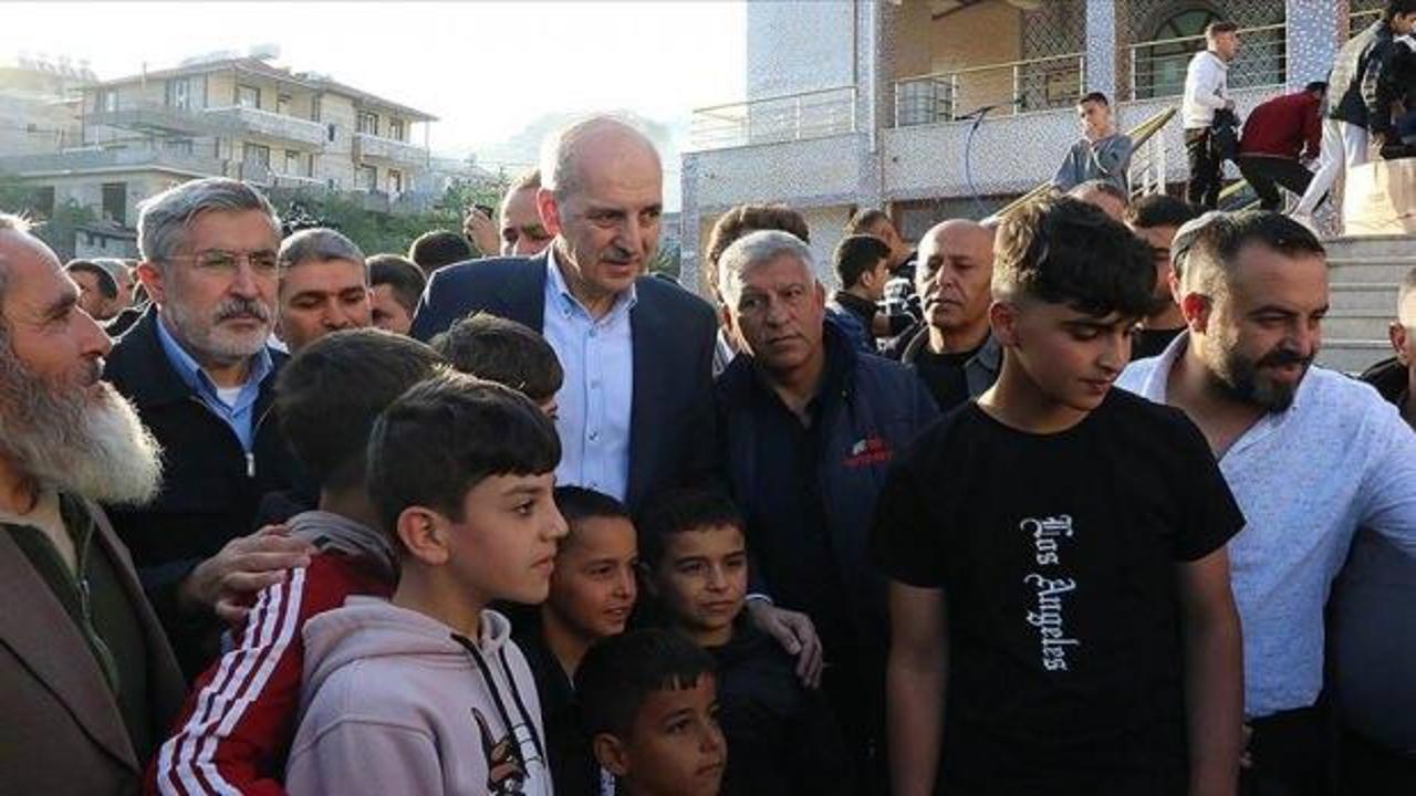 Kurtulmuş: &Ccedil;ok daha g&uuml;zel, g&uuml;&ccedil;l&uuml; bir Hatay'ı hep birlikte inşa edeceğiz