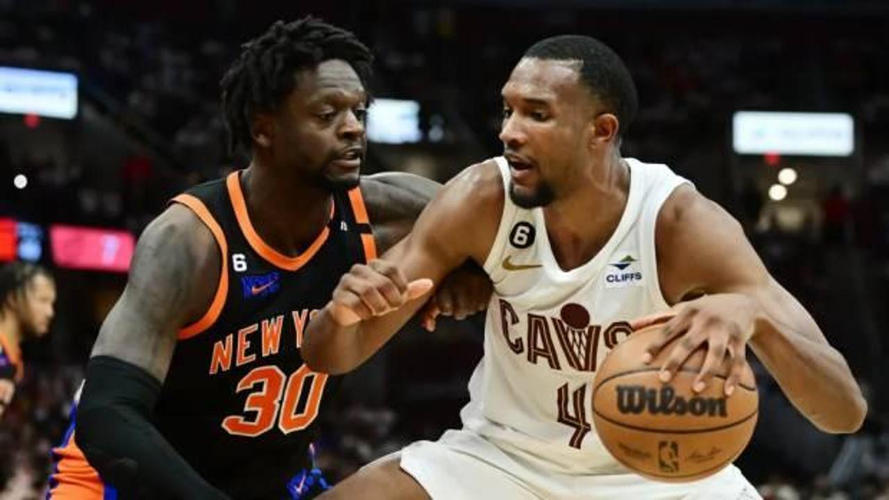 NBA'de Knicks, Cavaliers'a karşı seride 2-1 öne geçti
