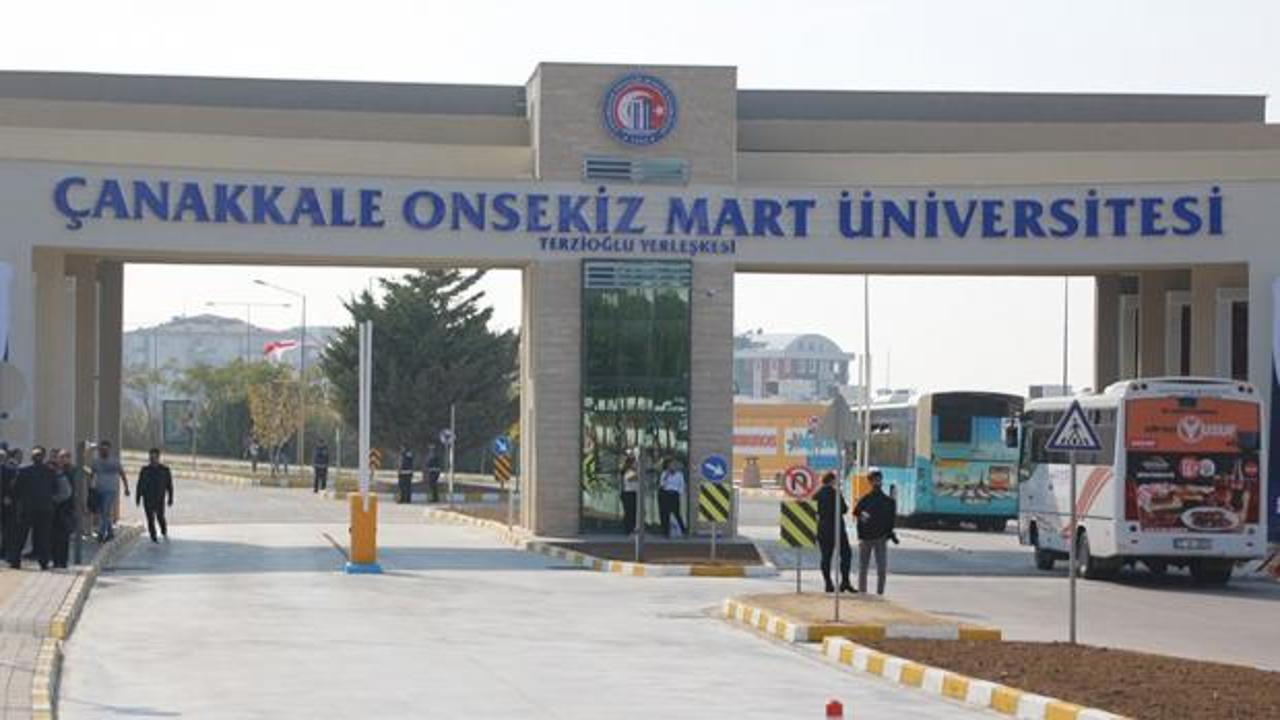 Çanakkale Onsekiz Mart Üniversitesi 190 personel alıyor! Lise, önlisans ve lisans mezunu