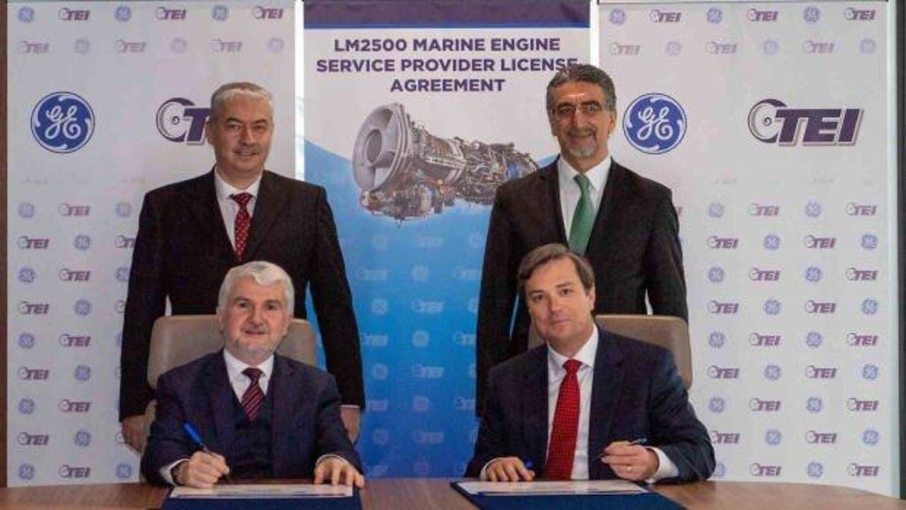 TUSAŞ ile GE Marine Türk gemicilik sanayisi için yeni anlaşma imzaladı