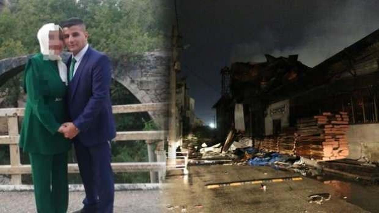 Yangın soğutma &ccedil;alışmasında feci olay! İtfaiye eri hayatını kaybetti