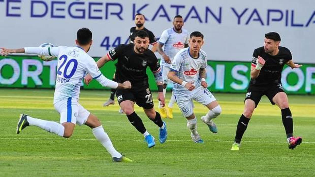 5 goll&uuml; &ccedil;ılgın ma&ccedil;ta Rizespor fırsat tepti! Zirvede yarış kızıştı