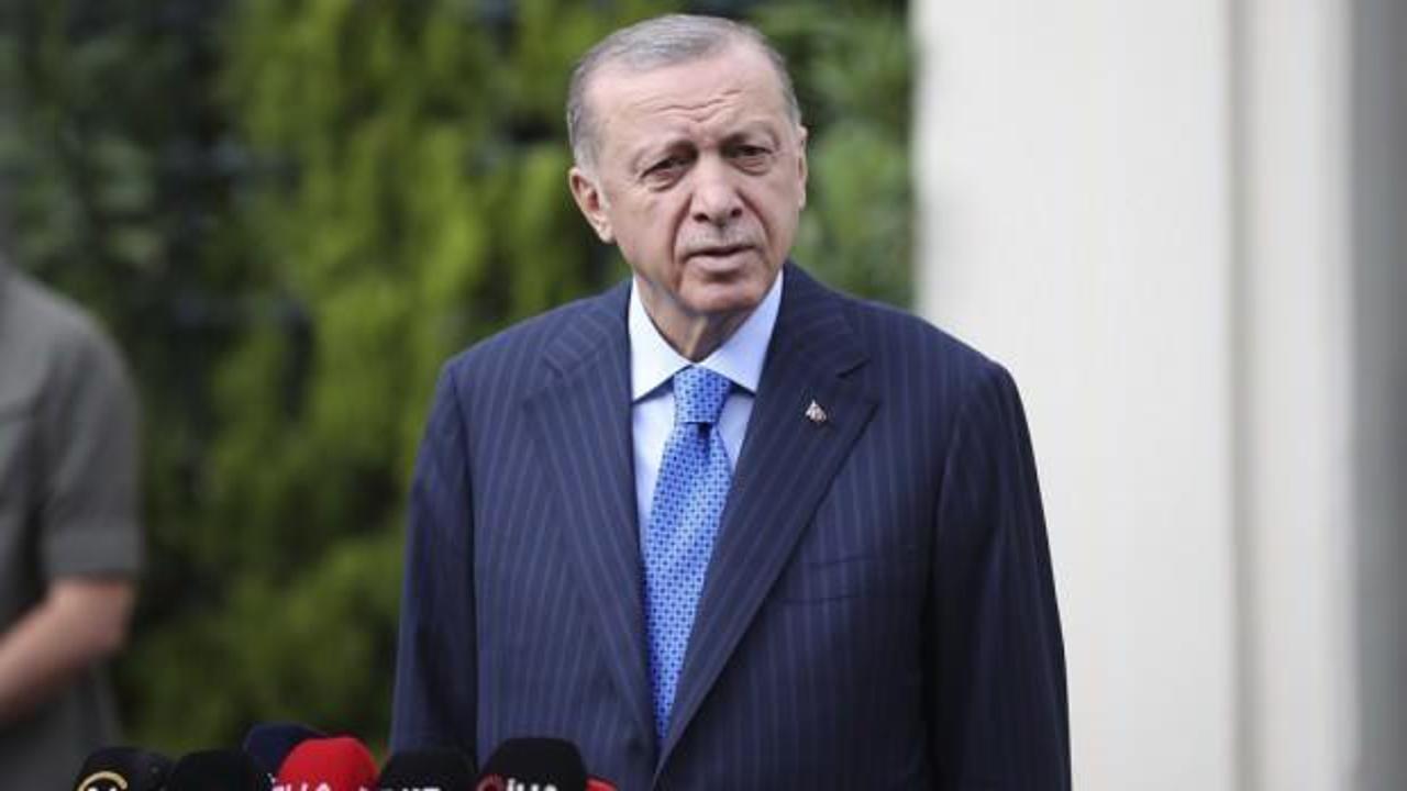Cumhurbaşkanı Erdoğan'dan depremzedelere: Bize g&uuml;venin
