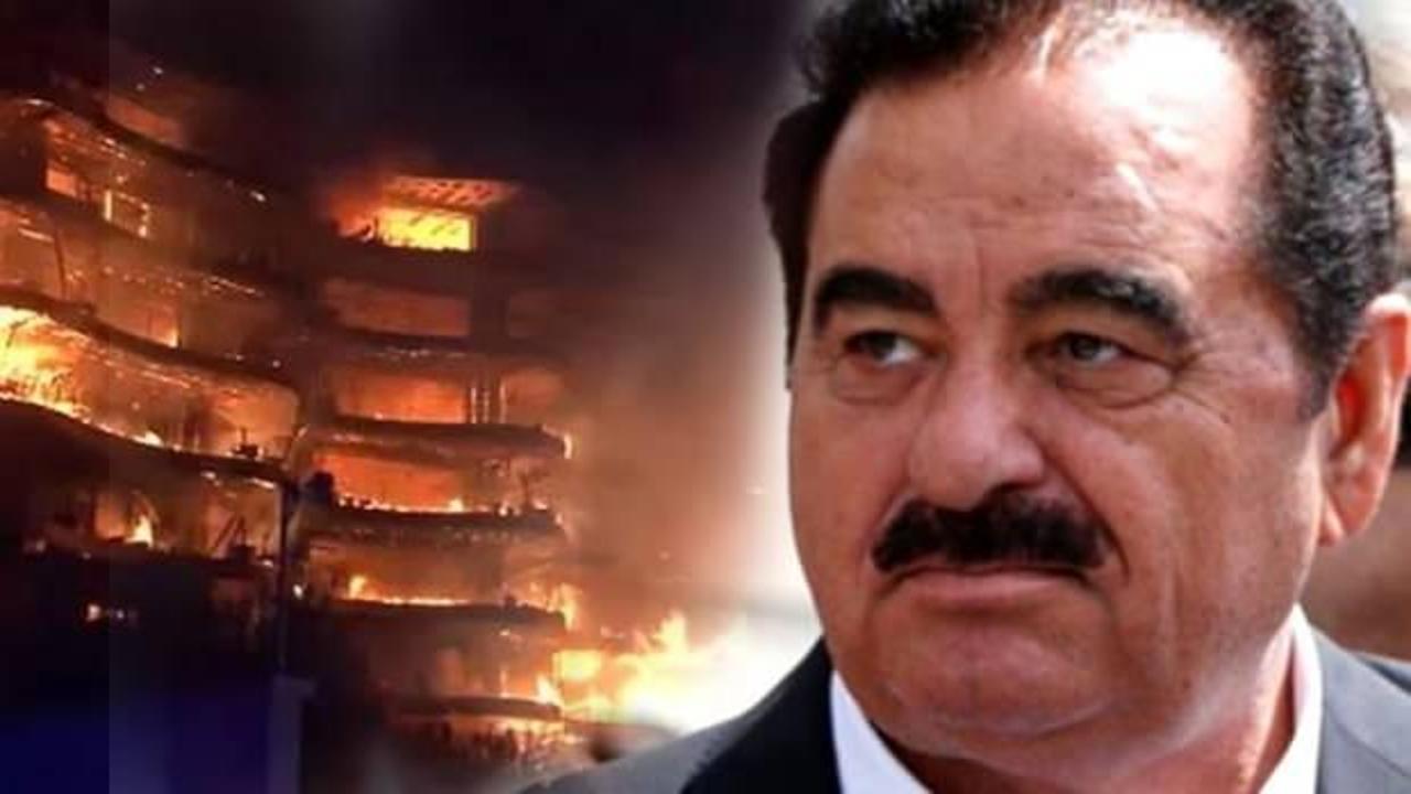 İbrahim Tatlıses'in evi yandı! Dairesi kullanılmaz halde olan sanatçıdan açıklama gecikmedi