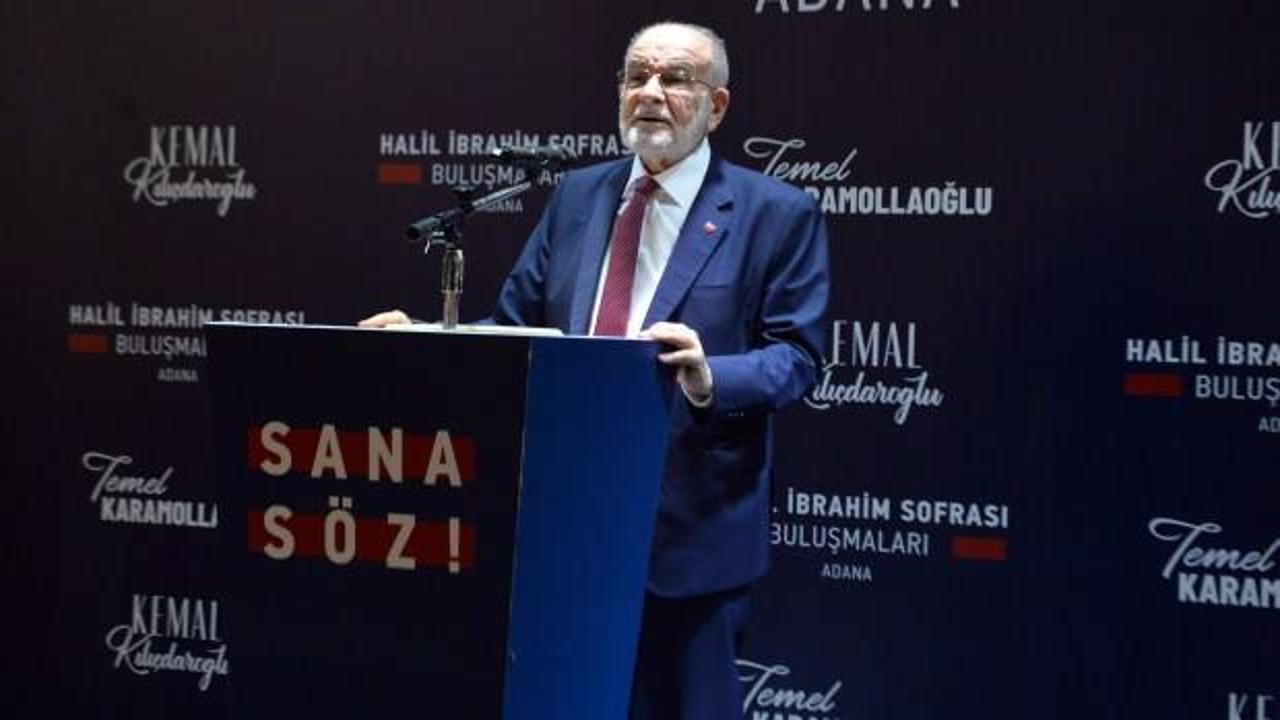 Karamollaoğlu'ndan Erdoğan'a geçmiş olsun telefonu