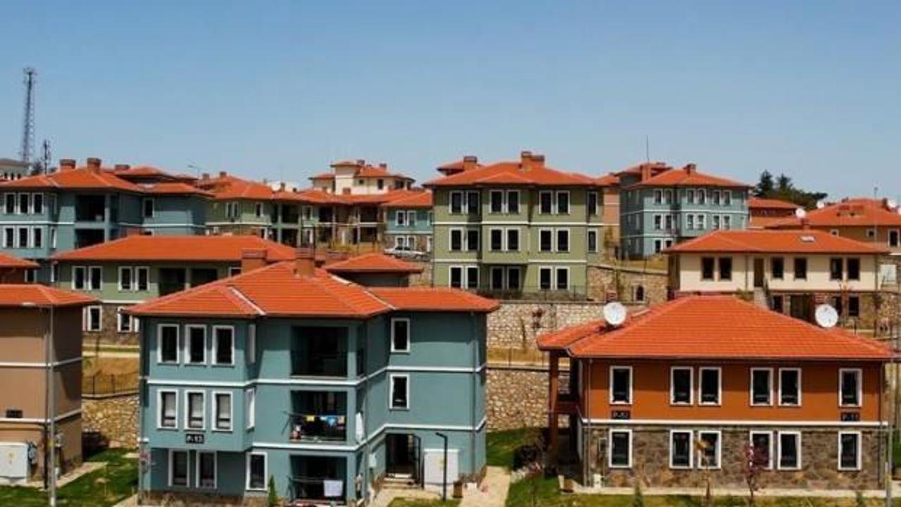 Malatya'da köy tipi konutların inşası sürüyor