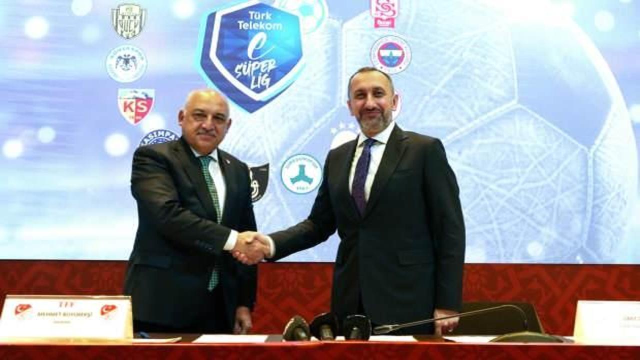 Türk Telekom ve TFF’den  eSüper Lig için güç birliği 
