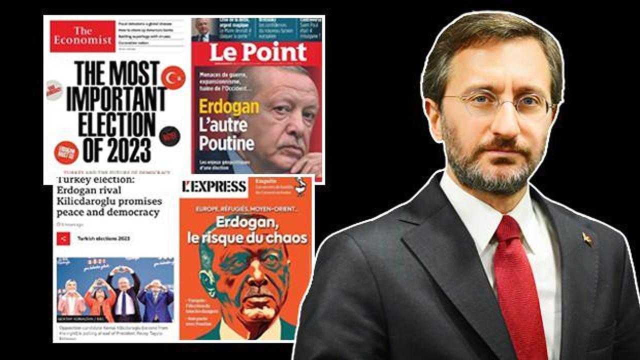 Altun'dan Batı medyasının Erdoğan haberlerine tepki