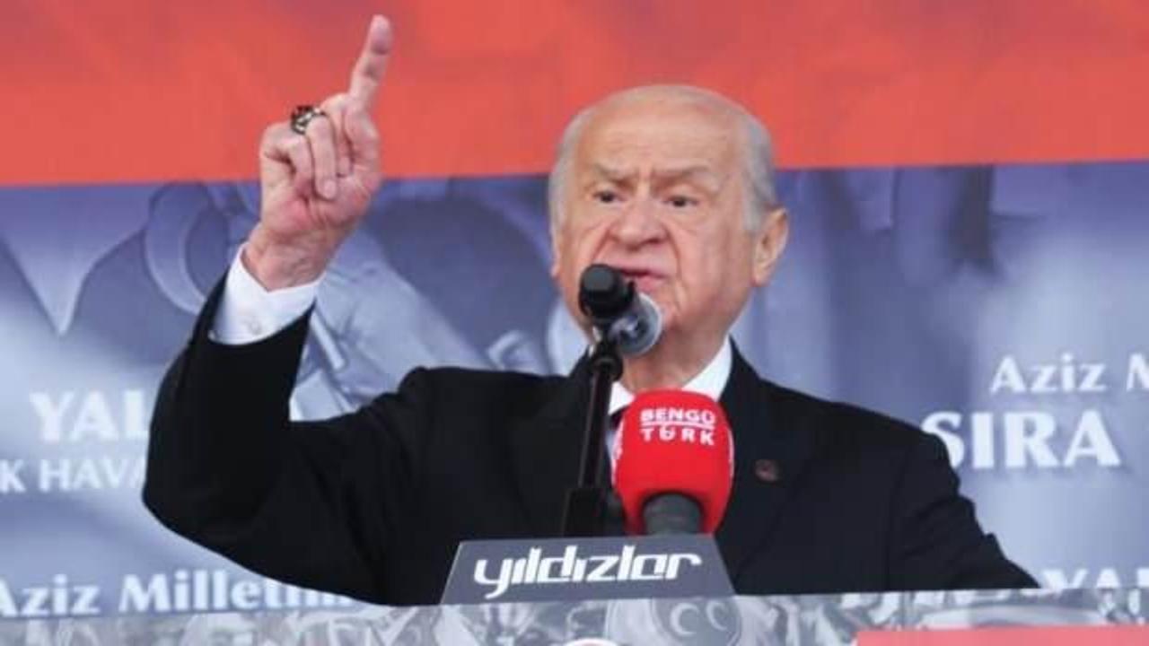 Bahçeli: Kılıçdaroğlu'nun yol arkadaşları teröristlerdir