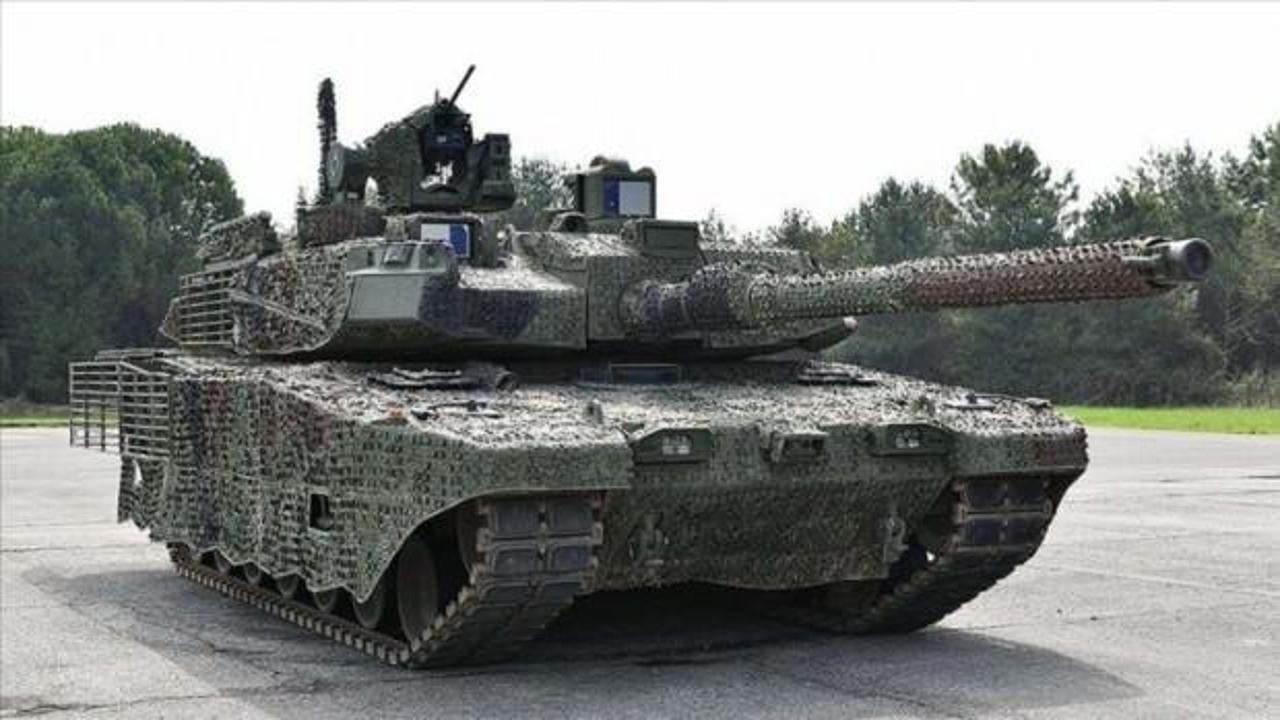 Altay Tankı 'AKKOR Aktif Koruma Sistemi' ile donatıldı