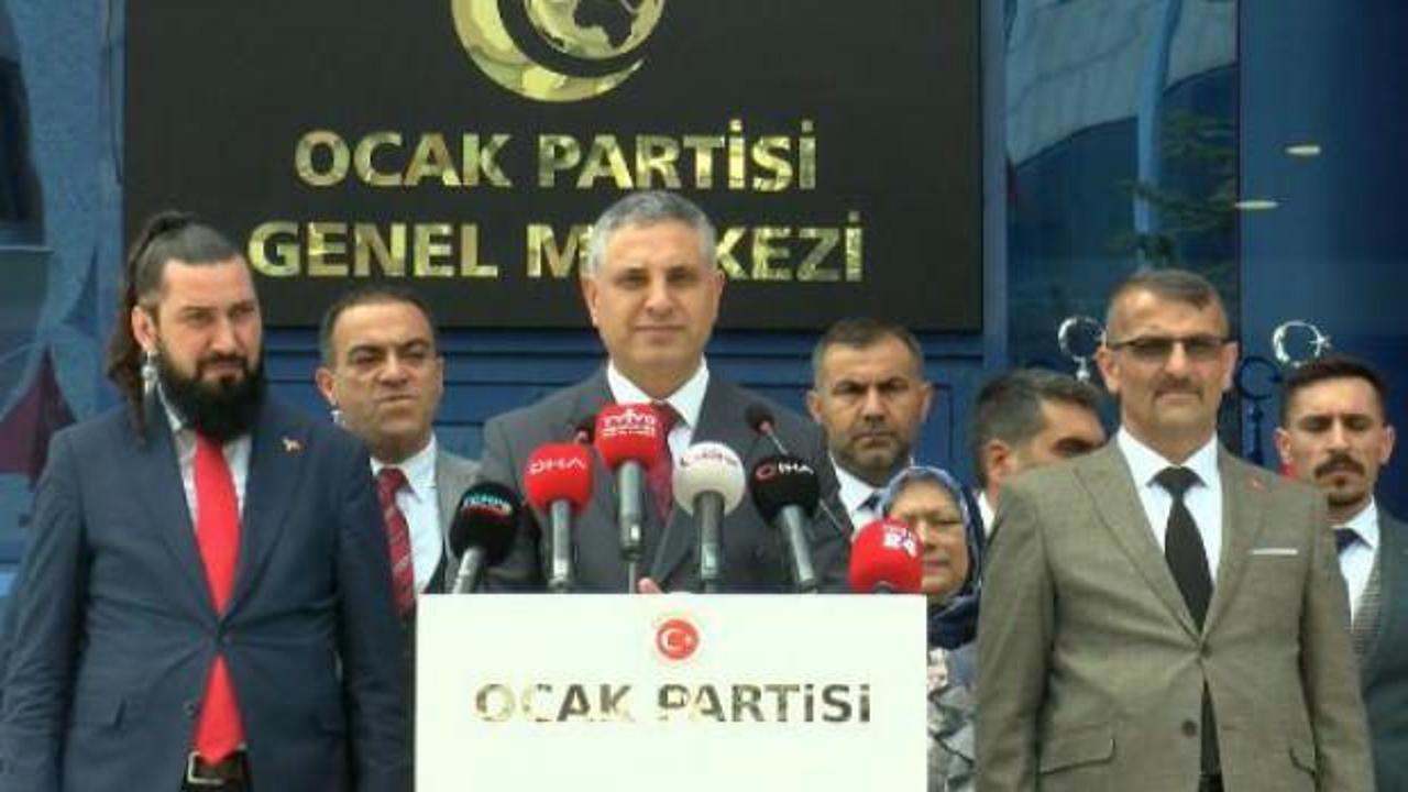 Basın toplantısıyla açıkladı: Erdoğan ve AK Parti'ye oy vereceğiz