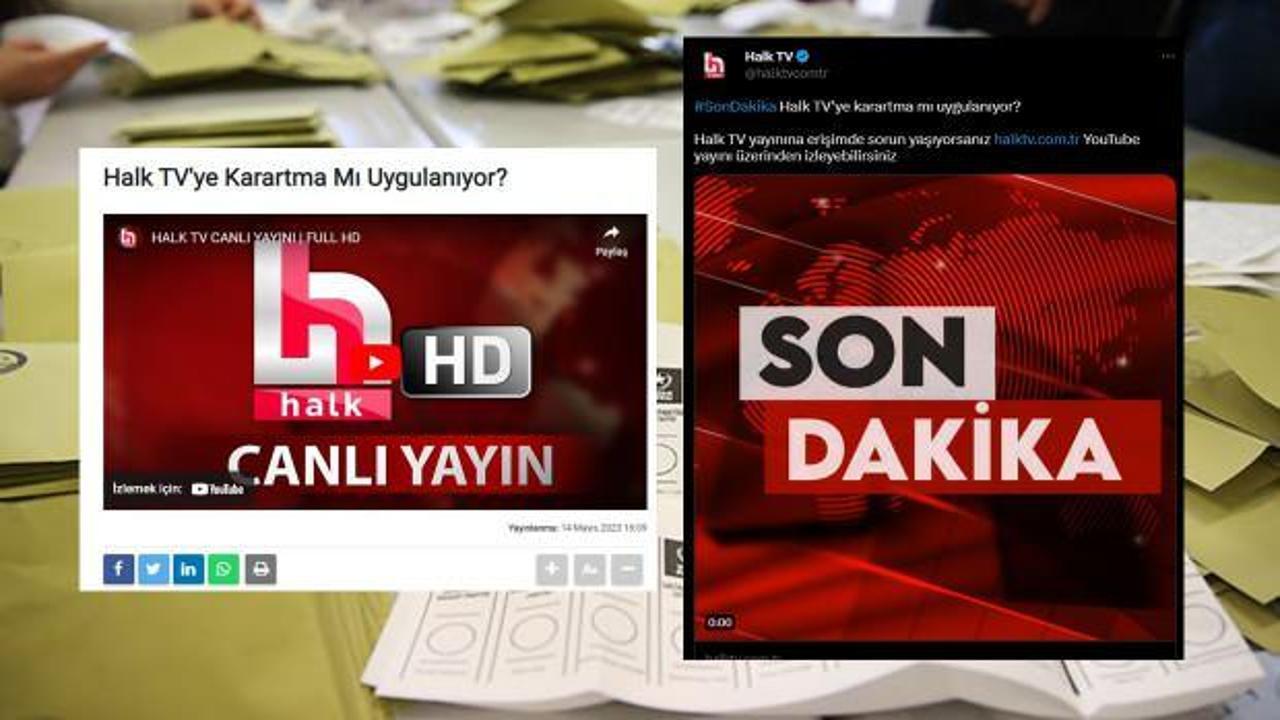 "Halk TV'ye karartma uygulanıyor" iddiası çürütüldü