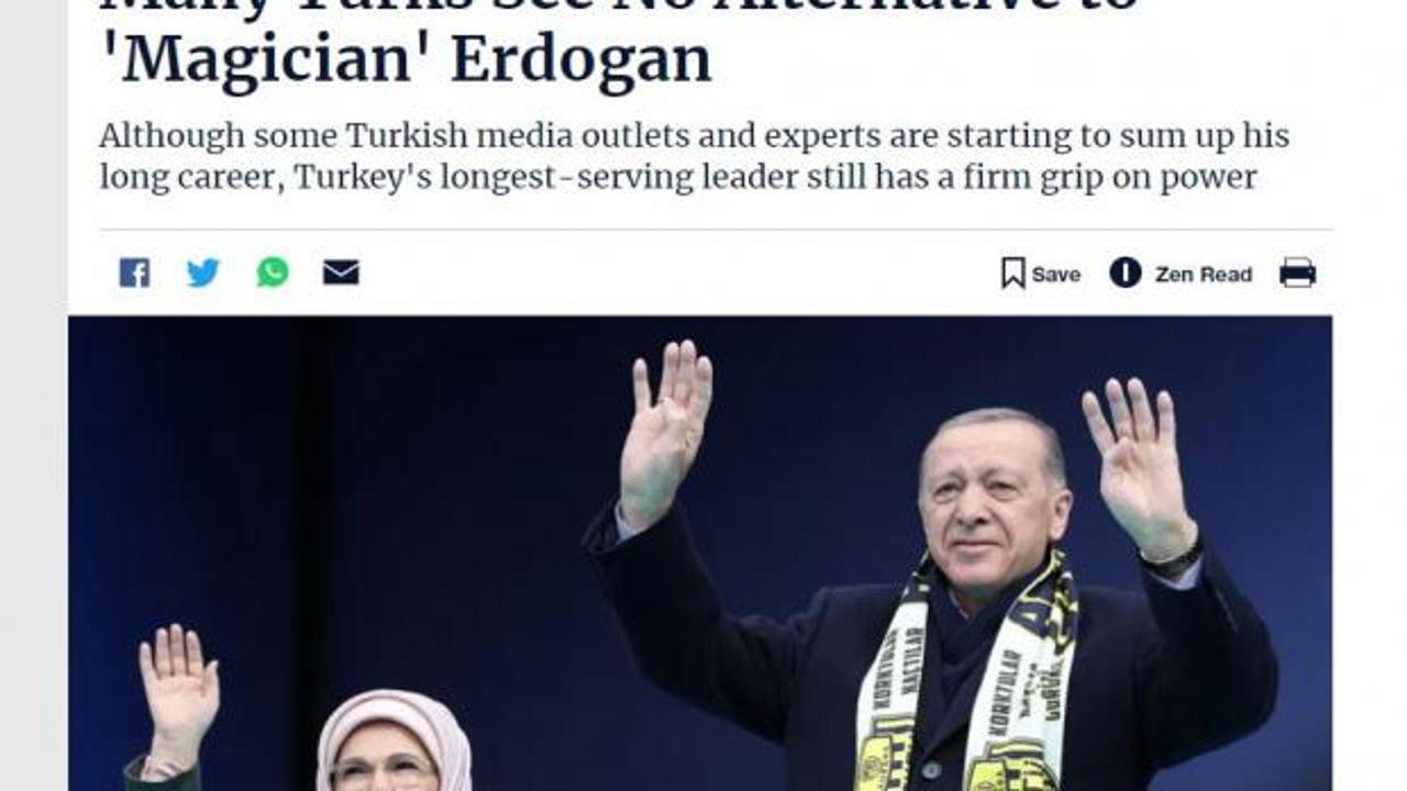 İsrailli analist: Türkler Erdoğan'dan başka alternatif görmüyor