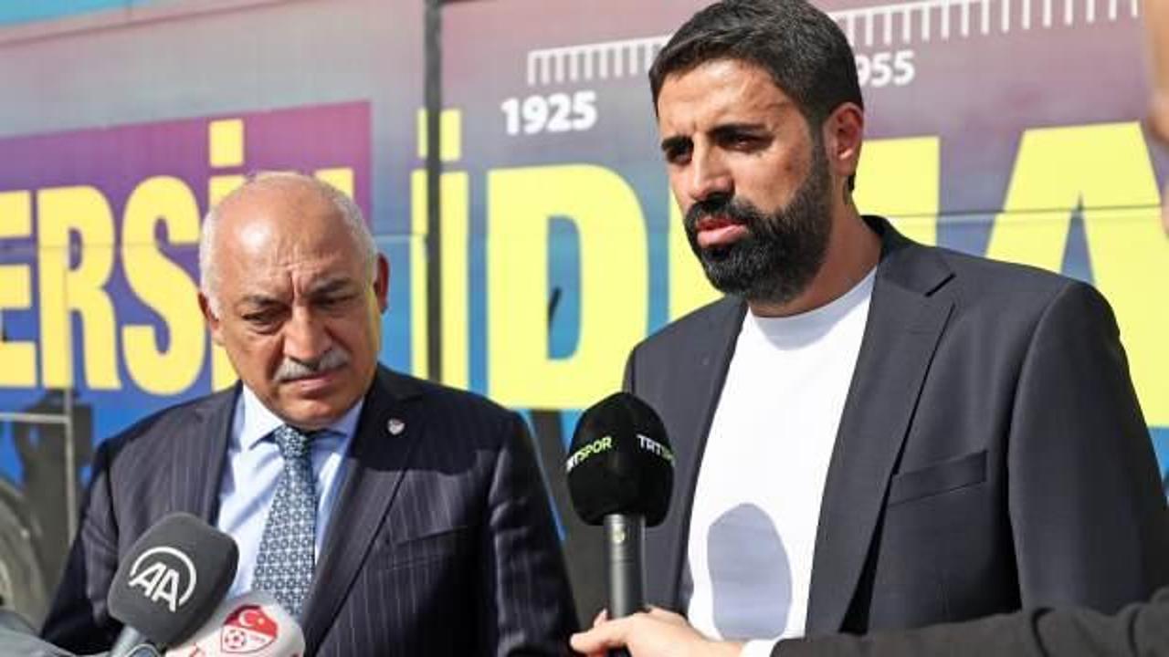 Mehmet B&uuml;y&uuml;kekşi, Yeni Mersin İdman Yurdu'nu ziyaret etti