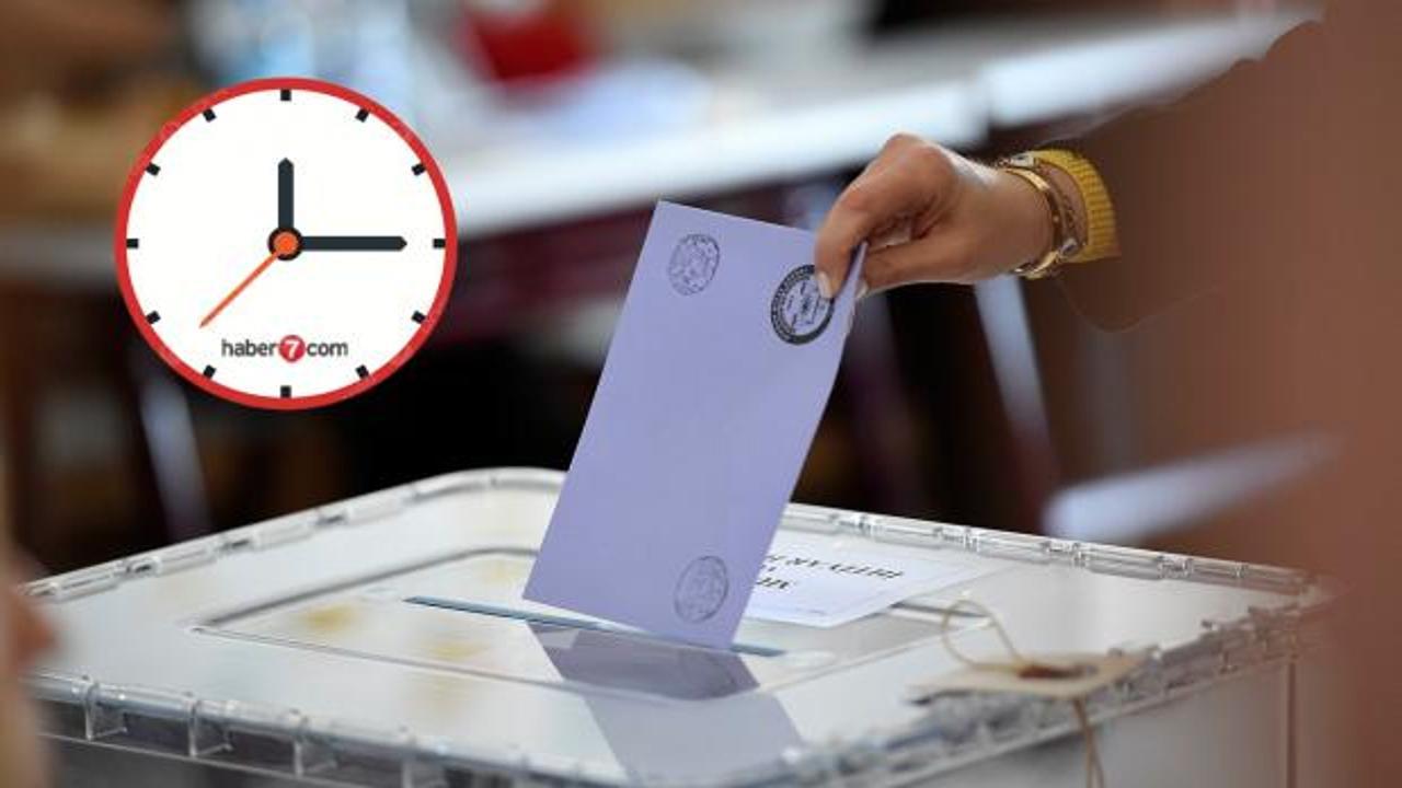 Oy kullanma işlemi saat kaçta bitecek? Seçim sonuçları ne zaman açıklanır?