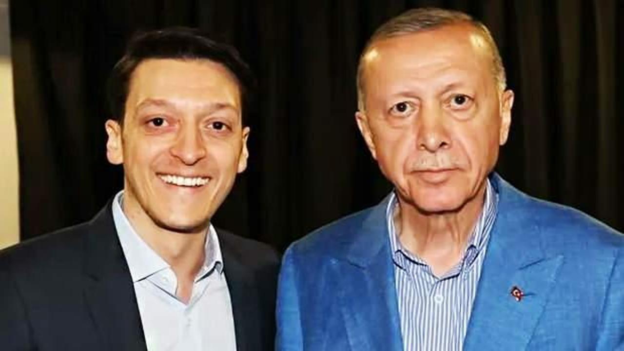 &Ouml;zil'in Erdoğan'la fotoğrafı Almanları kızdırdı