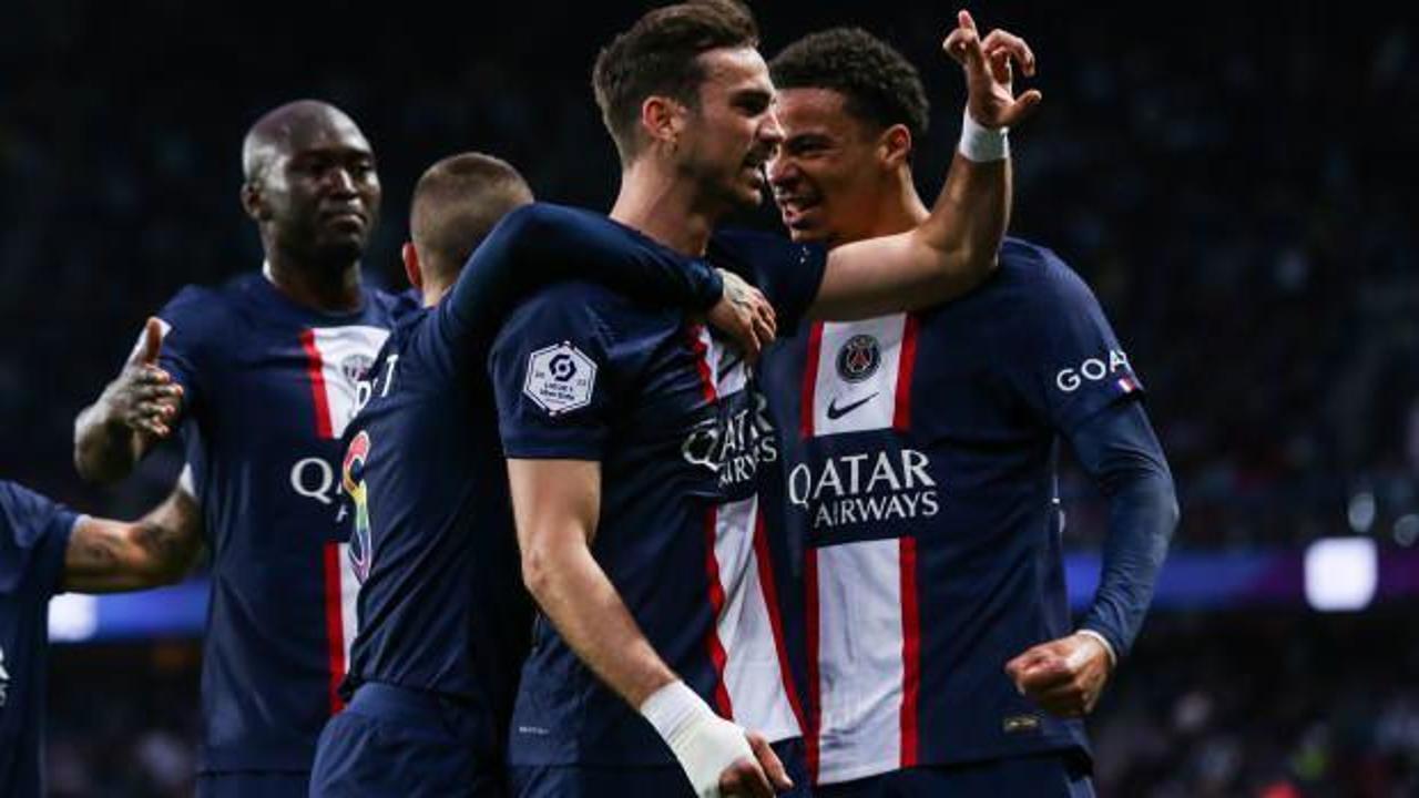 PSG 5 golle kazandı, Ajaccio k&uuml;me d&uuml;şt&uuml;
