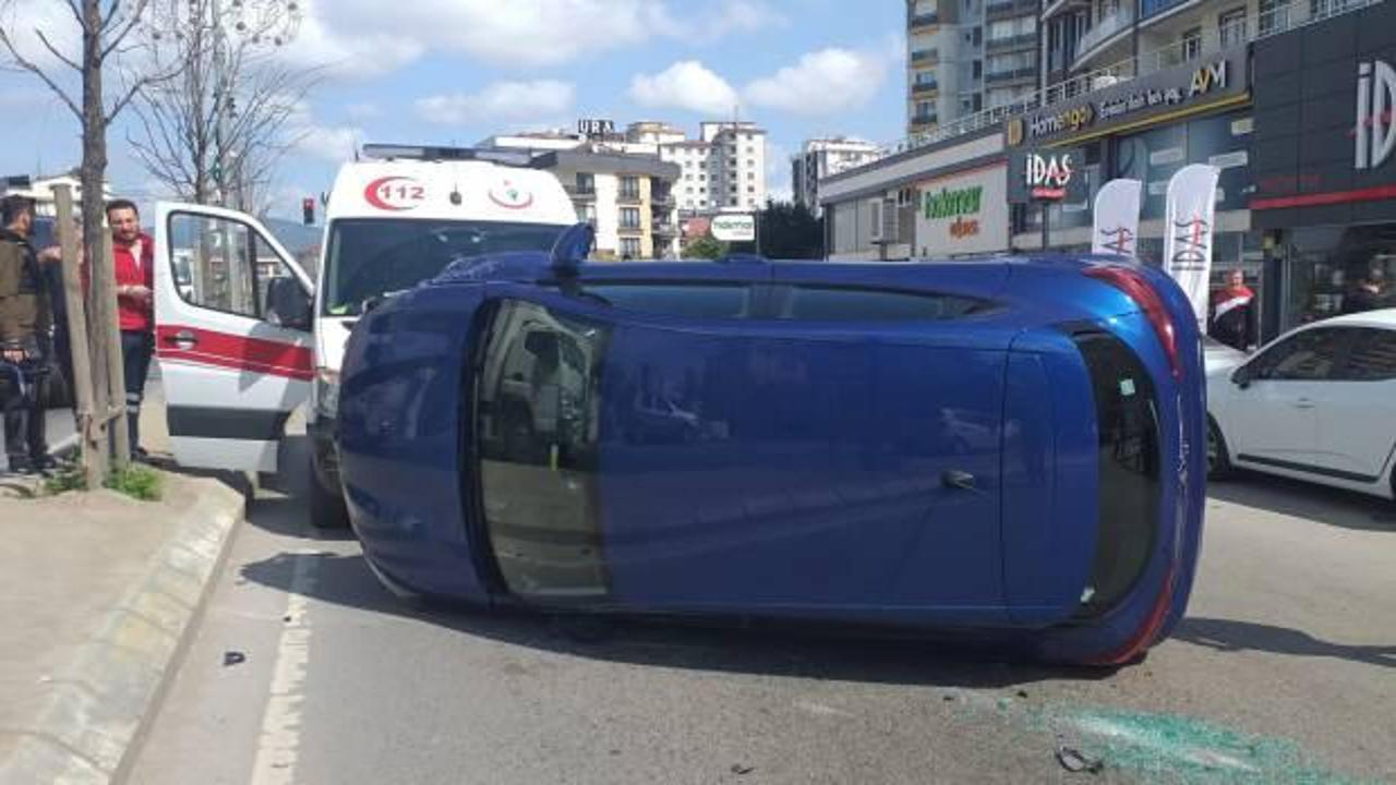 Tuzla'da zincirleme kaza: 2 kişi yaralandı!
