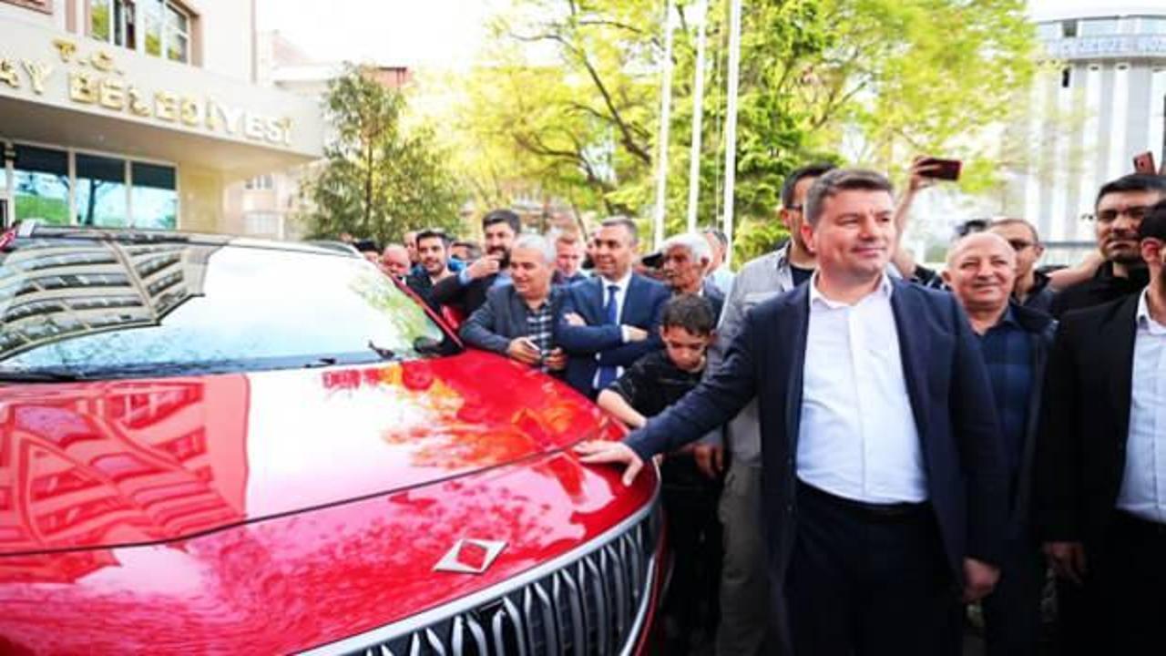 Yerli otomobil TOGG, Aksaray'ı salladı