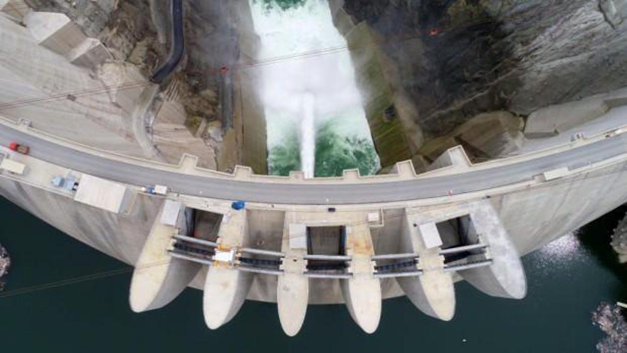 Yusufeli Barajı'nda su seviyesi 131 metreye ulaştı
