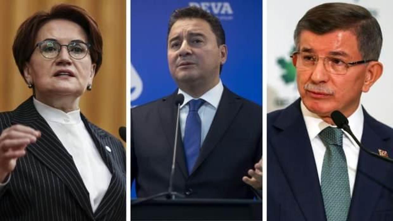 Akşener, Babacan ve Davutoğlu'ndan açıklama