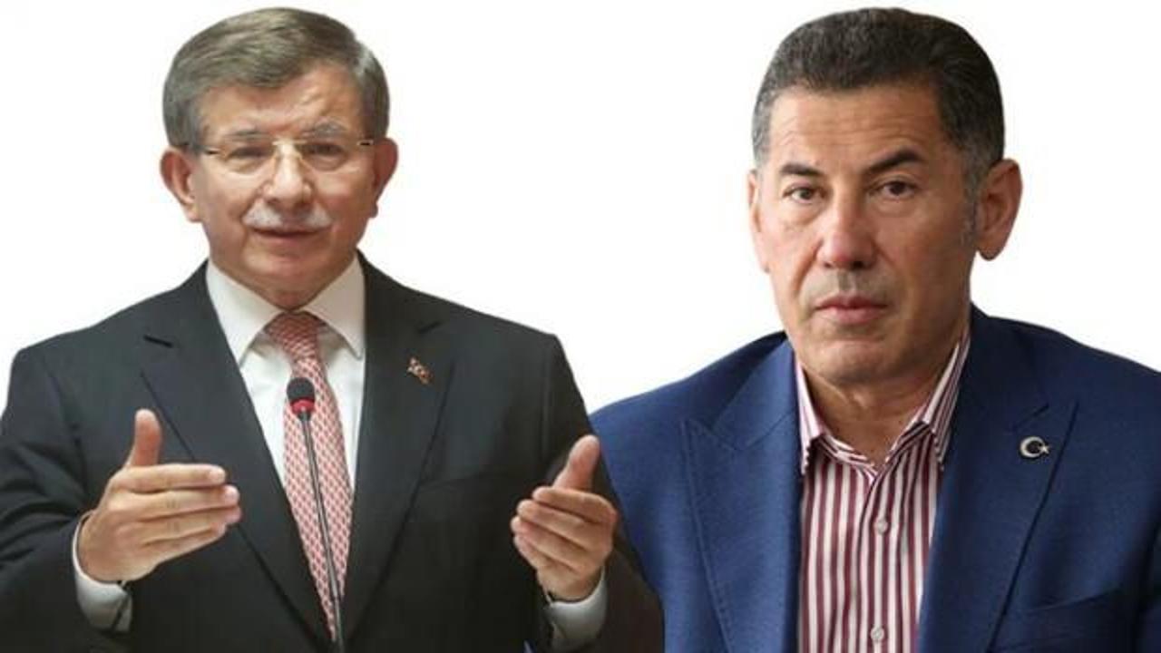 Sinan Oğan ve Ahmet Davutoğlu görüştü