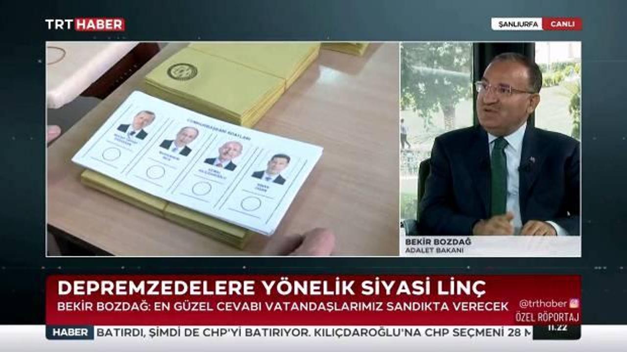 Adalet Bakanı Bozdağ'dan Sinan Oğan açıklaması: Pazarlıkla yapılmış bir birliktelik değil