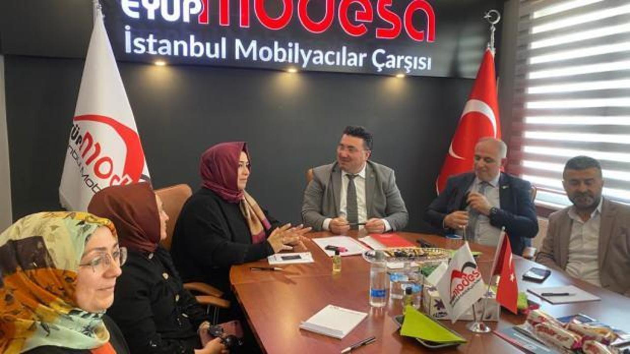 AK Parti Milletvekili Sena Nur Çelik MODESA’yı ziyaret etti