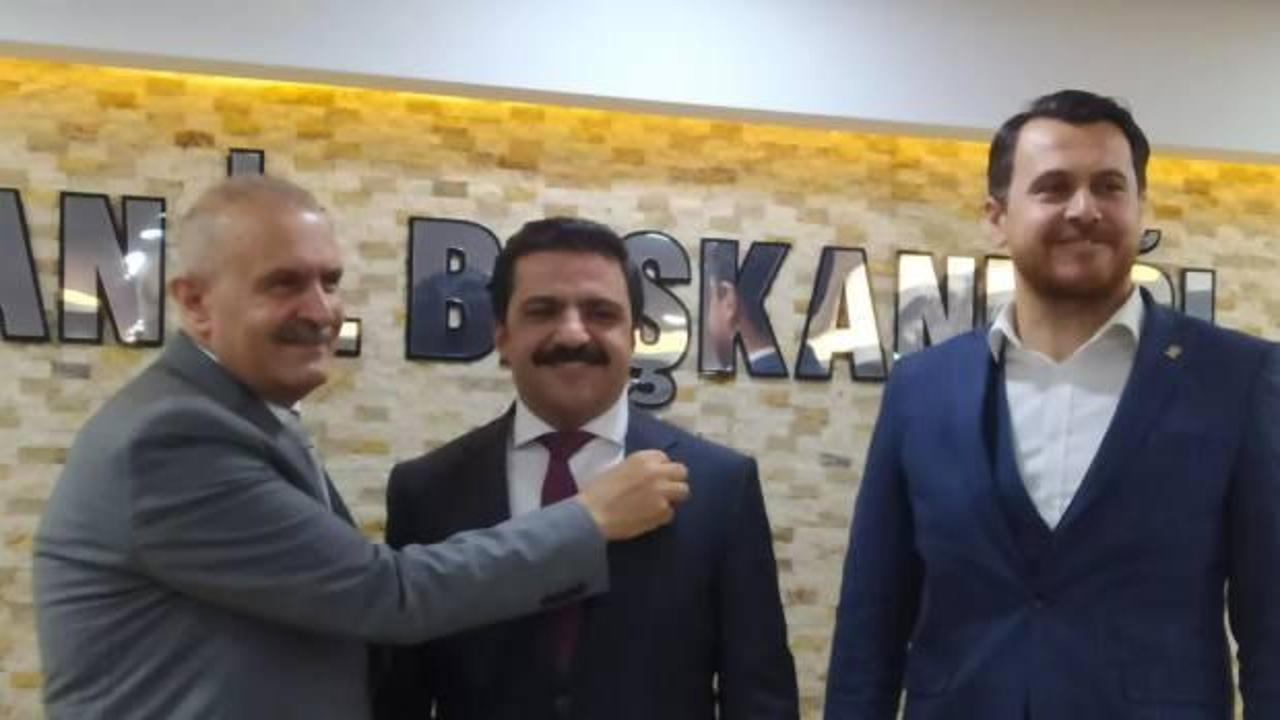 DEVA Partisi Van İl Başkanı ve ekibi istifa ederek AK Parti'ye ge&ccedil;ti