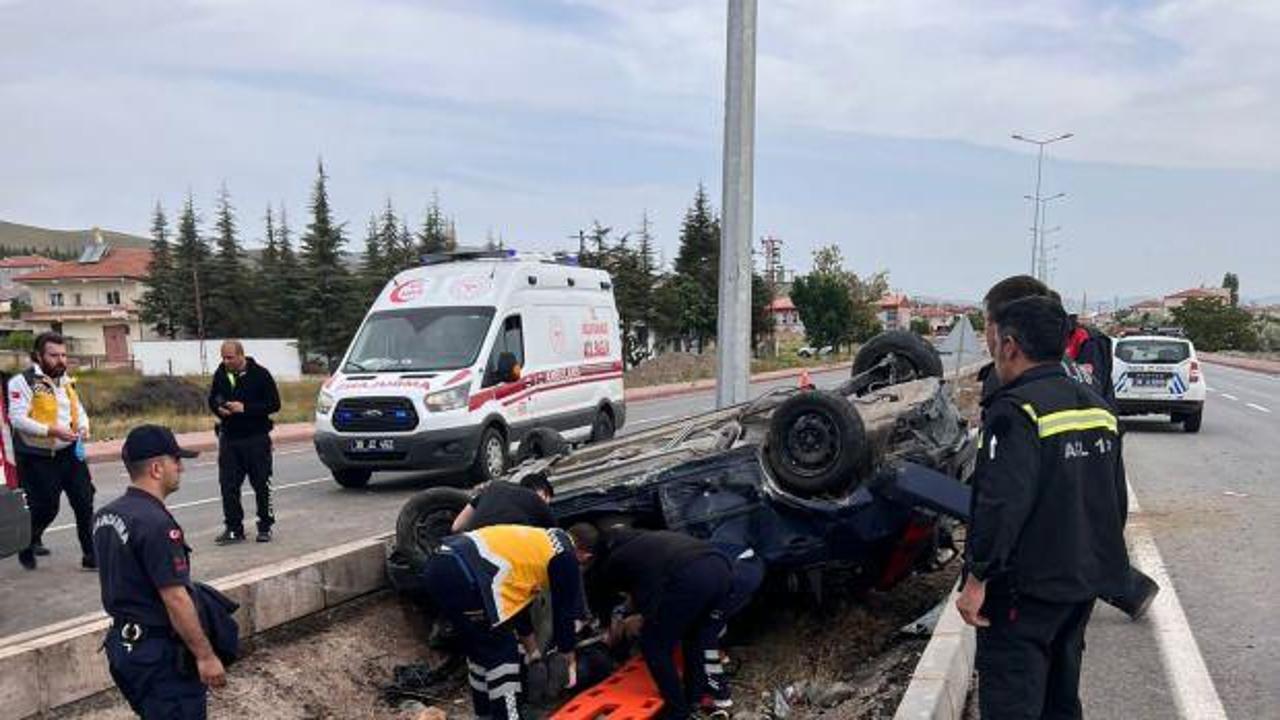 Kayseri'de feci kaza: 1 &ouml;l&uuml;, 1 yaralı!