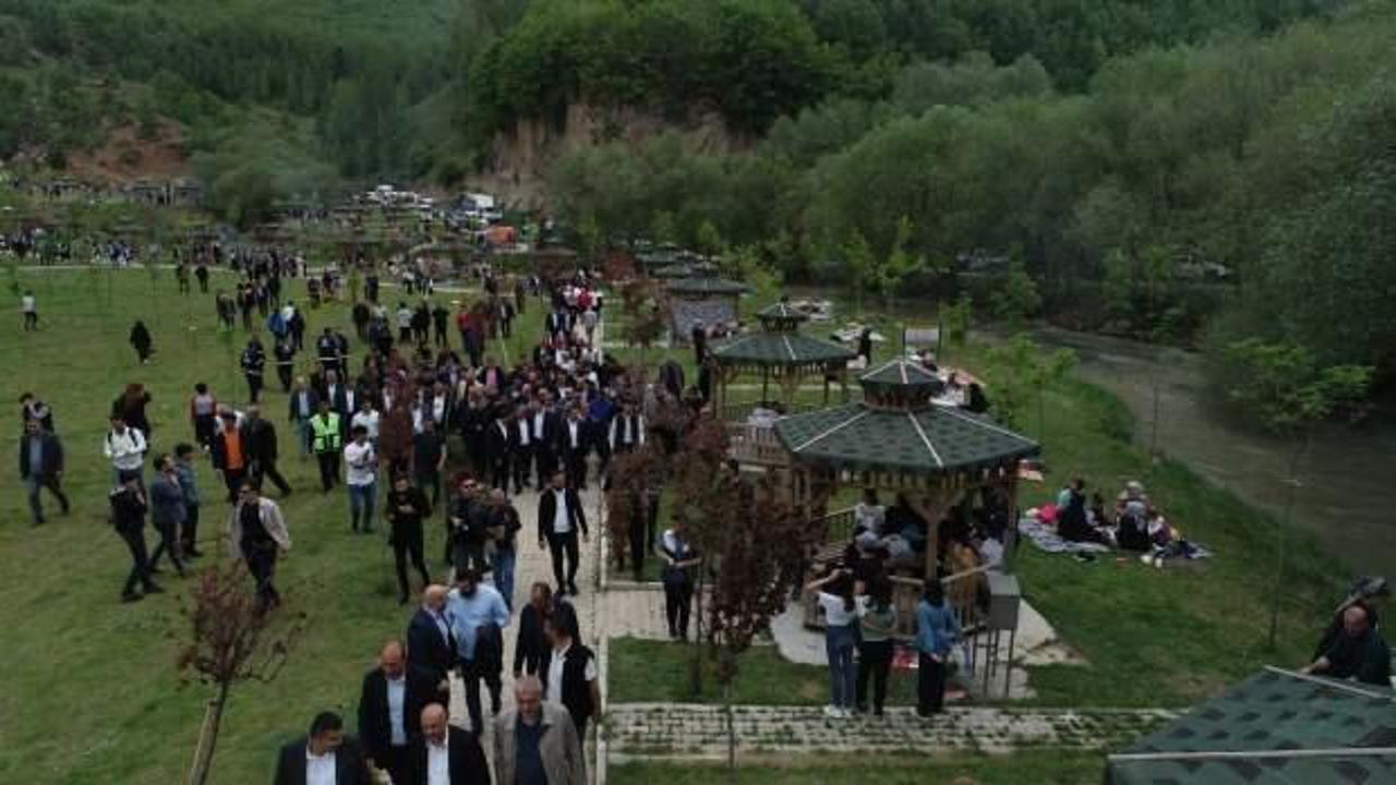 PKK'nın cirit attığı yere, Doğu'nun en büyük mesire alanı yapıldı