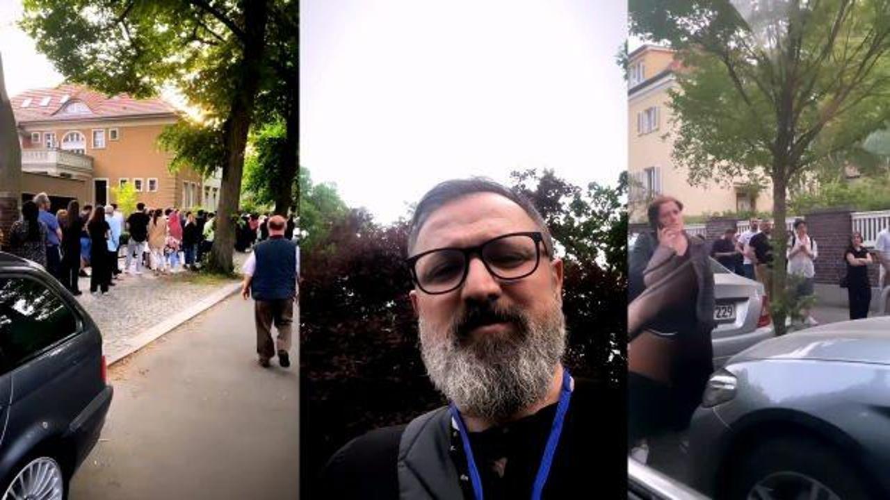 Talha Bora &Ouml;ge Berlin'de gurbet&ccedil;ilerin 2. tur i&ccedil;in oy kullanma seferberliğini anlattı