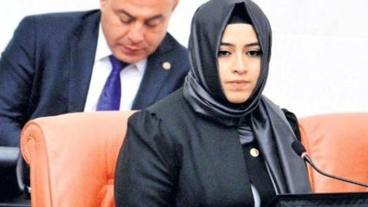 AK Parti İstanbul Milletvekili Sena Nur Çelik Meclis'te yemin etti