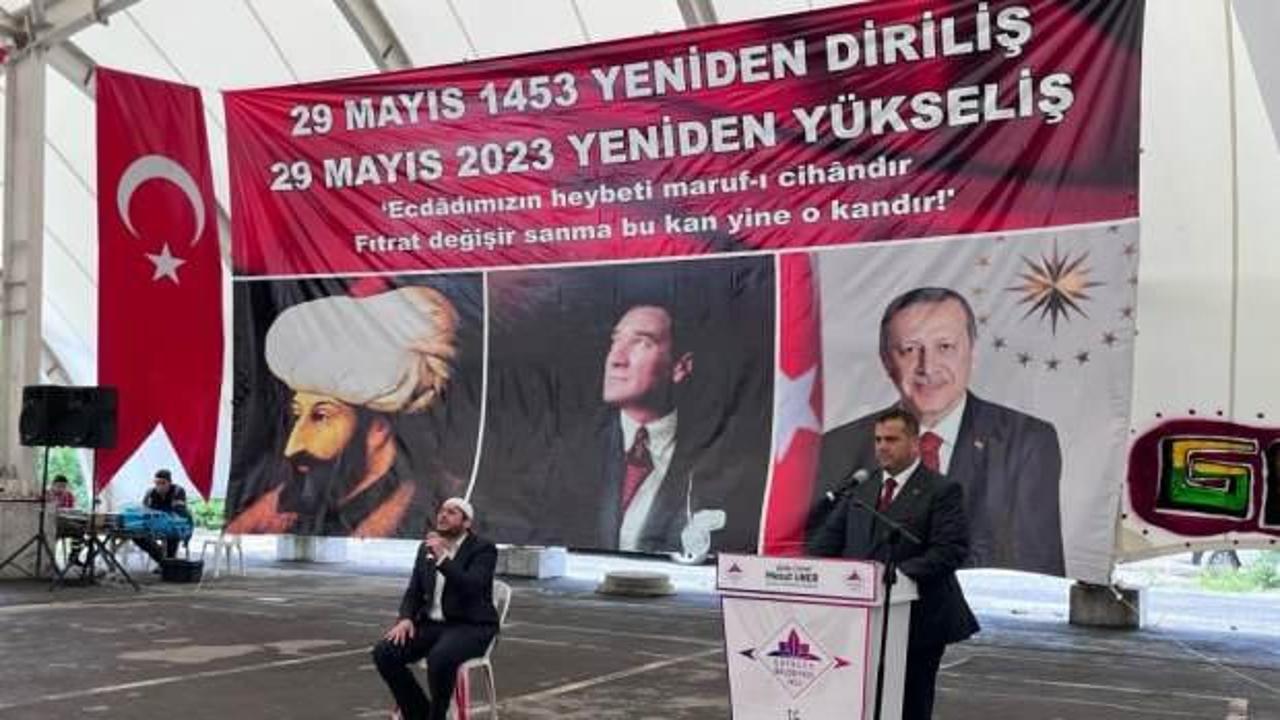 Çatalca'da Cumhurbaşkanı Erdoğan'ın yeniden seçilmesiyle 81 ile ithafen 81 koyun kesildi