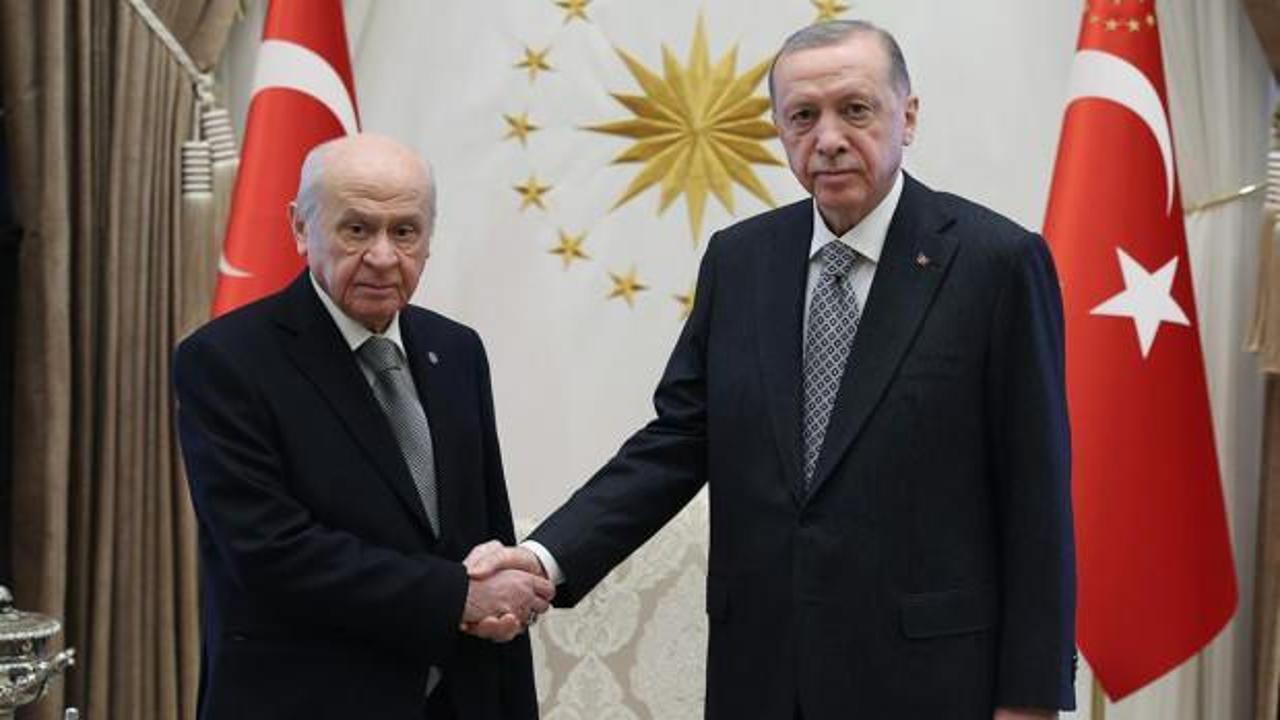 Cumhurbaşkanı Erdoğan, Bah&ccedil;eli'yi kabul edecek