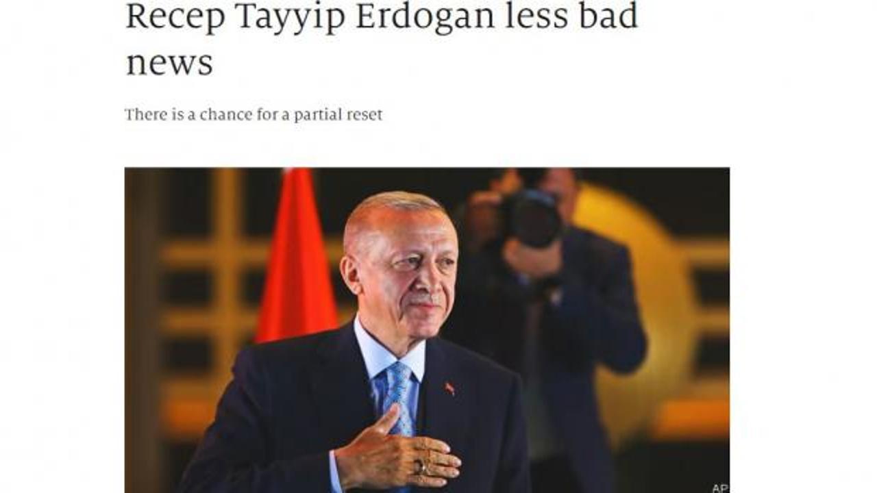 Economist: Beğensek de beğenmesek de Erdoğan ger&ccedil;ek bir zafer kazandı