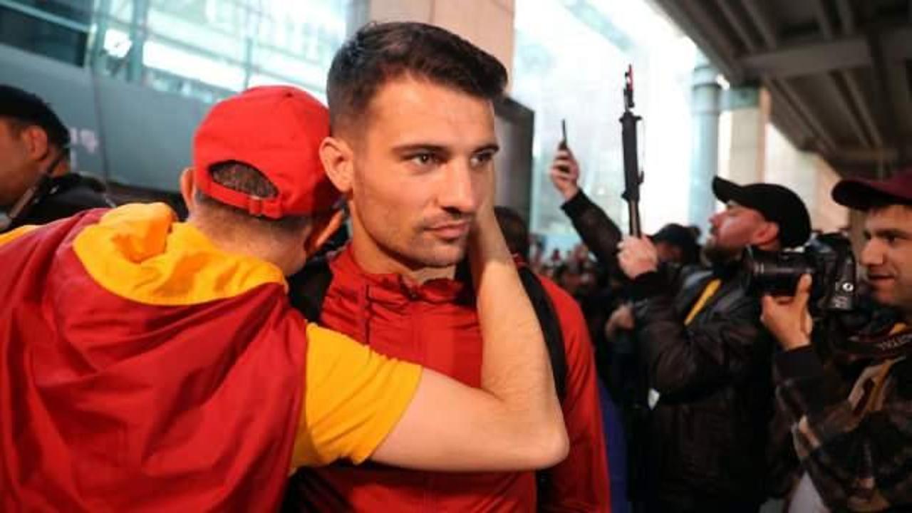 Galatasaray'a Ankara'da coşkulu karşılama