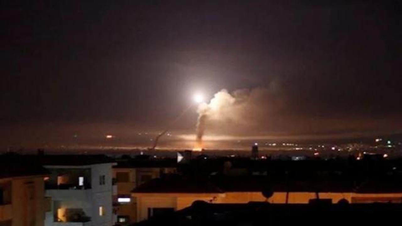 İsrail'den Şam çevresine hava saldırısı