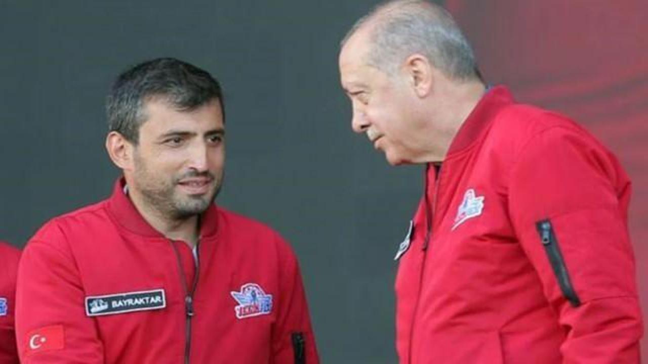 Sel&ccedil;uk Bayraktar'dan, Cumhurbaşkanı Erdoğan paylaşımı!