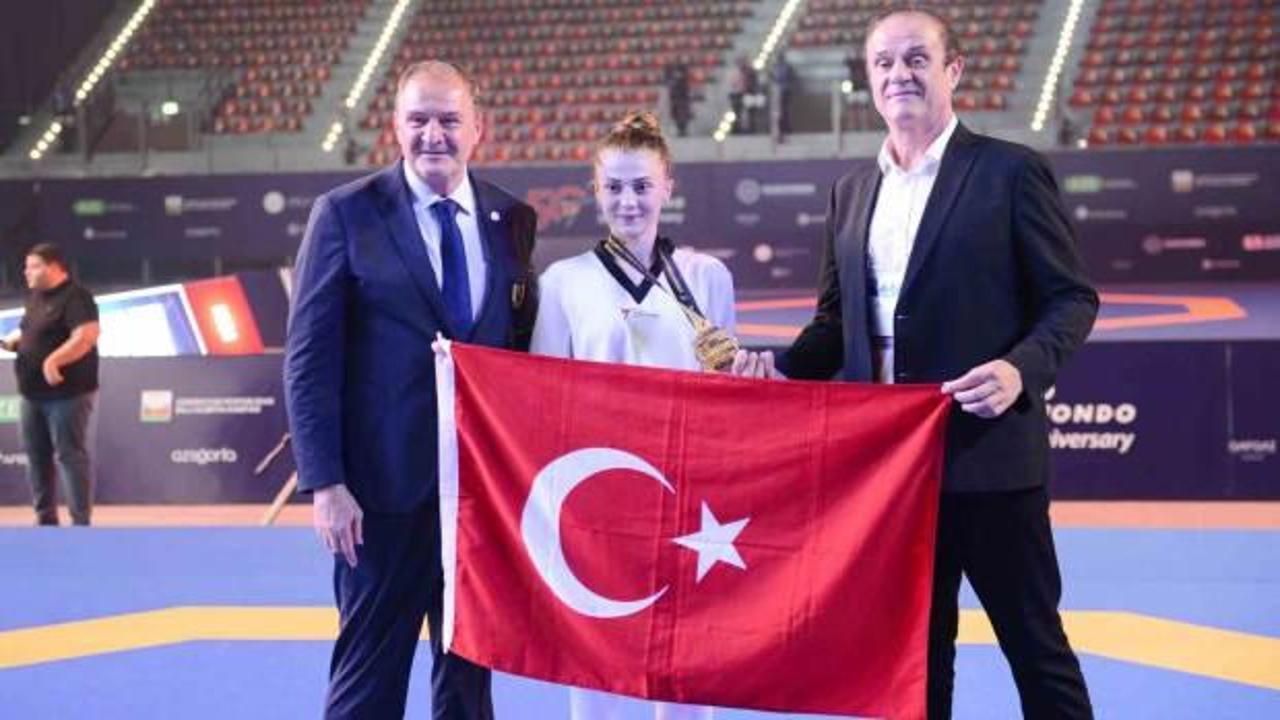 Tekvando'da tarihi başarı: İlk defa 3 altın madalyaya ulaştık