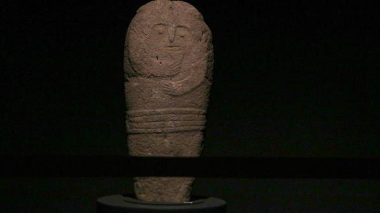 3 yıl &ouml;nce bulunan "Taş baba" ilk kez sergilenecek... T&uuml;rkiye'de &ouml;rneği yok