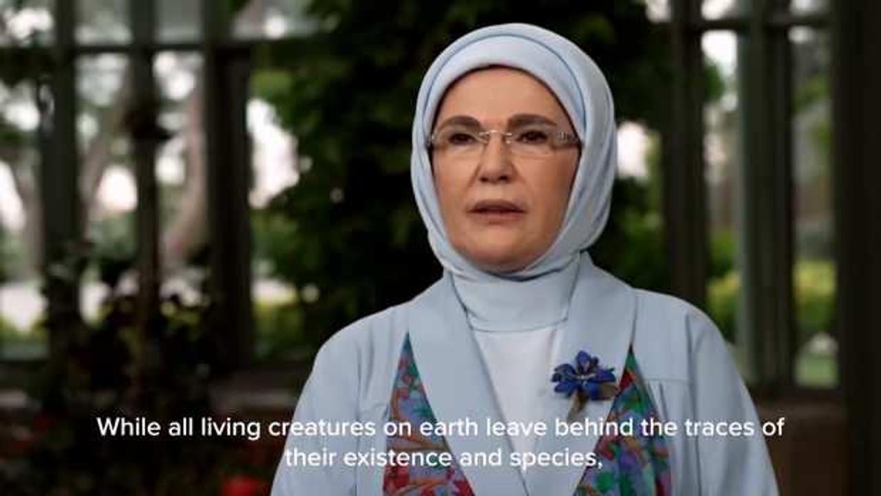 Emine Erdoğan, "BM Habitat 2. Asamble Toplantısı"na video mesaj gönderdi
