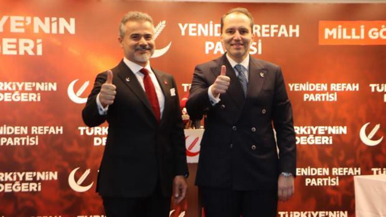 AK Parti'den ayrılan Suat Kılı&ccedil;, Yeniden Refah Partisi'ne katıldı