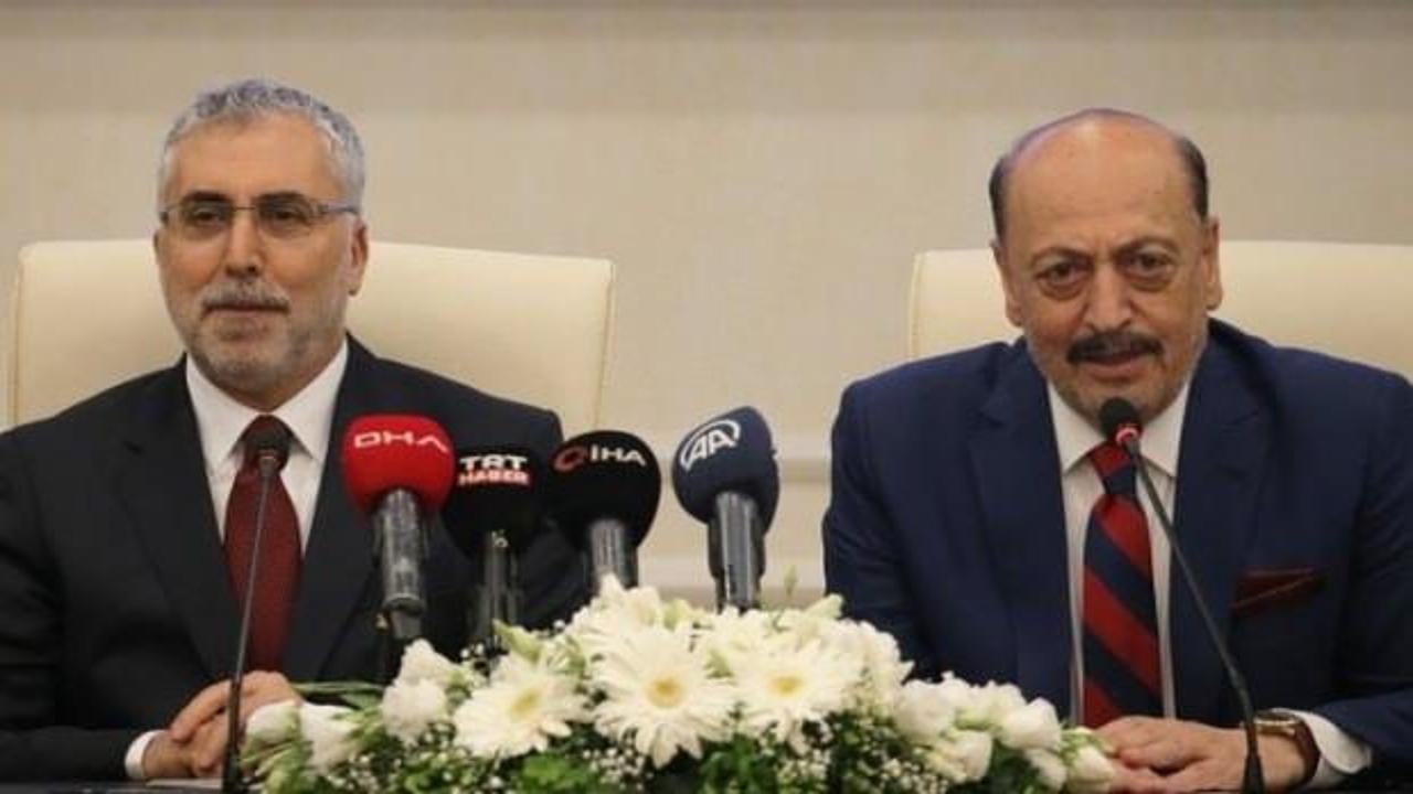 &Ccedil;alışma Bakanlığı'nda devir teslim yapıldı