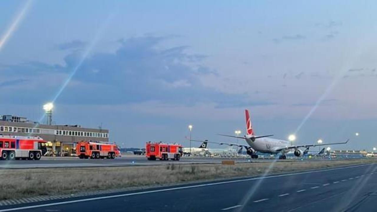 THY uçağının iniş takımları kapanmadı Frankfurt'a geri döndü
