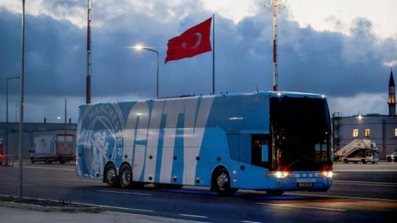 Inter ve Manchester City, İstanbul'a geldi