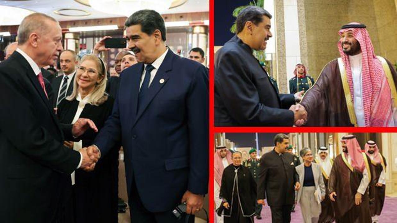 Maduro'dan Türkiye ve Suudi Arabistan açıklaması