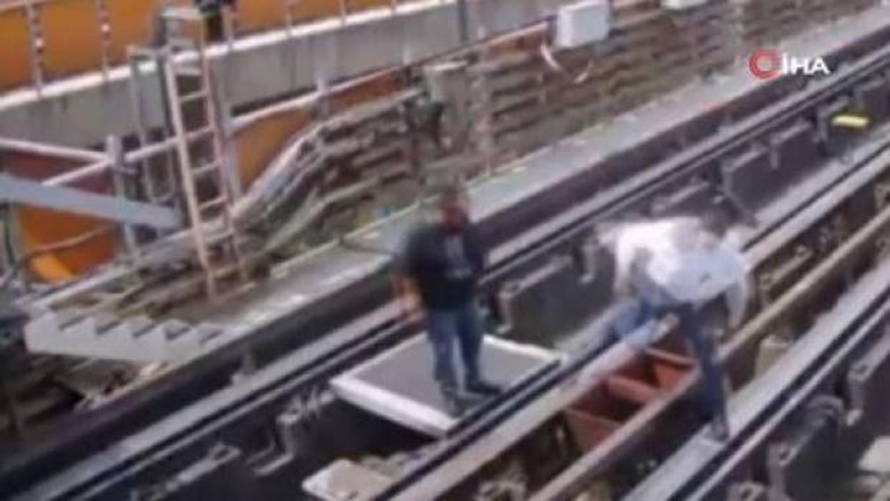 Metroda korkunç kaza: Elektrik akımına kapılarak öldü